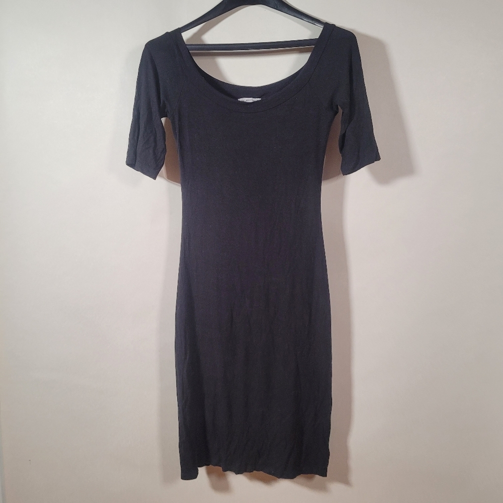 Velvet Torch Black Jersey Dress US S